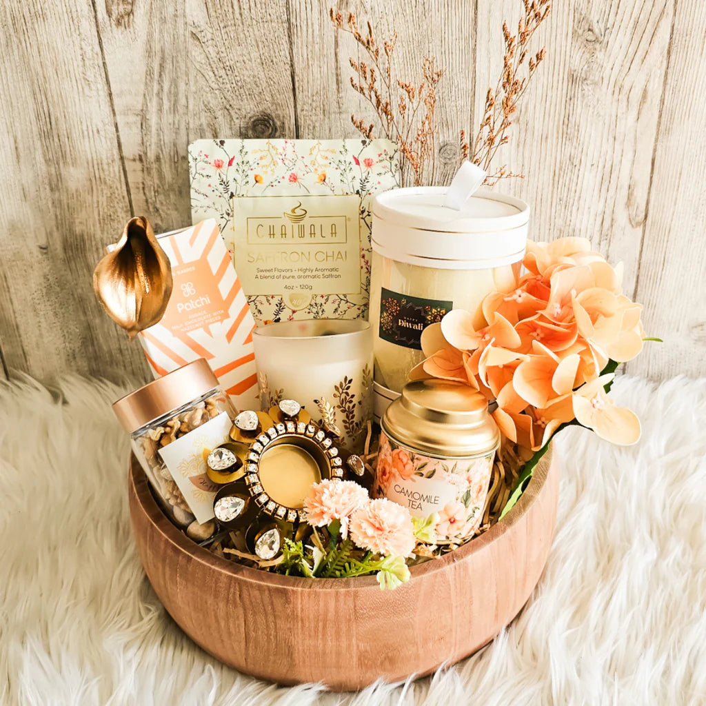 Tea & Tranquility – Premium Relaxation Gift Basket